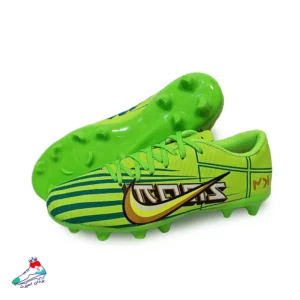 کفش فوتبال چمنی نایک(سبز فسفری)